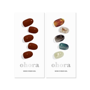 image:imageohora Semi Cured Gel Nail Set of 2 N Chilly amp N Dreaming  Professional SalonQuality Nail Care