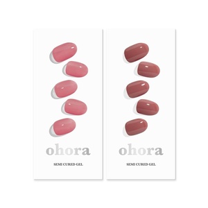 image:imageohora Semi Cured Gel Nail Set of 2 N Juliet amp N Cream Rose  Professional SalonQuality Nail Care