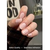 image:imageohora Semi Cured Gel Nail Strips N Daisy Disco  Rainbow Works with Any UVLED Lamps SalonQuality Long Lasting Easy to Apply amp Remove  Includes 2 Prep Pads Nail File amp Wooden StickN Cream Light