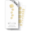 image:imageohora Semi Cured Gel Pedi Strips  Yellow Solid  P Lemon Jelly  SalonQuality Works with Any Lamps Long Lasting Easy to Apply amp Remove Includes 30 Strips Prep Pads Nail File amp Stick