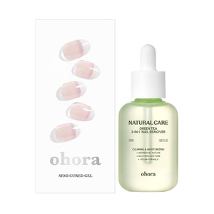 image:imageohora Semi Cured Gel Nail Remover Set N Essential French amp 3in1 Remover  Professional SalonQuality Nail Care