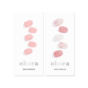 image:imageohora Semi Cured Gel Valentines Day Set N Tint Baby amp N Rose Diamond  Professional SalonQuality Nail Care  Easy to Use Comfortable Curing and Easy to Remove