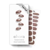 image:imageohora Semi Cured Gel Nail Strips 2025 Christmas Set N Dazzling Night amp N Tartan Bustier  Works with Any Lamps SalonQuality Long Lasting Easy to Apply amp RemoveN Chocolate Chrome