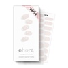 image:imageohora Semi Cured Gel Nail Strips N Peach Jelly  Works with Any Nail Lamps SalonQuality Long Lasting Easy to Apply amp Remove  Includes 2 Prep Pads Nail File amp Wooden StickN Polka Blanc