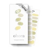 image:imageohora Semi Cured Gel Nail Strips N Peach Jelly  Works with Any Nail Lamps SalonQuality Long Lasting Easy to Apply amp Remove  Includes 2 Prep Pads Nail File amp Wooden StickN Olivia