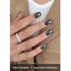 image:imageohora Semi Cured Gel Nail Strips 2025 Christmas Set N Dazzling Night amp N Tartan Bustier  Works with Any Lamps SalonQuality Long Lasting Easy to Apply amp RemoveN Boba Chrome