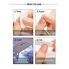 image:imageohora Semi Cured Gel Nail Strips 2025 Christmas Set N Dazzling Night amp N Tartan Bustier  Works with Any Lamps SalonQuality Long Lasting Easy to Apply amp RemoveN Evening Flora