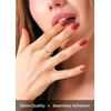 image:imageohora Semi Cured Gel Nail Strips 2025 Christmas Set N Dazzling Night amp N Tartan Bustier  Works with Any Lamps SalonQuality Long Lasting Easy to Apply amp RemoveN Heart Jelly