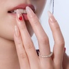 image:imageohora Semi Cured Gel Nail Strips N Cherry Candy  Art Pink Works with Any Lamps SalonQuality Long Lasting Easy to Apply amp Remove  Includes 2 Prep Pads Nail File amp Wooden Stick