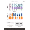 image:imageohora Semi Cured Gel Nail Strips N Peach Jelly  Works with Any Nail Lamps SalonQuality Long Lasting Easy to Apply amp Remove  Includes 2 Prep Pads Nail File amp Wooden StickN Snatched