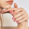 image:imageohora Semi Cured Gel Nail Strips N Peach Jelly  Works with Any Nail Lamps SalonQuality Long Lasting Easy to Apply amp Remove  Includes 2 Prep Pads Nail File amp Wooden StickN Cream Glow