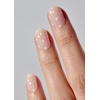 image:imageohora Semi Cured Gel Nail Strips N Peach Jelly  Works with Any Nail Lamps SalonQuality Long Lasting Easy to Apply amp Remove  Includes 2 Prep Pads Nail File amp Wooden StickN Polka Blanc