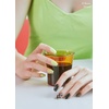image:imageohora Semi Cured Gel Nail Strips N Peach Jelly  Works with Any Nail Lamps SalonQuality Long Lasting Easy to Apply amp Remove  Includes 2 Prep Pads Nail File amp Wooden StickN Racer