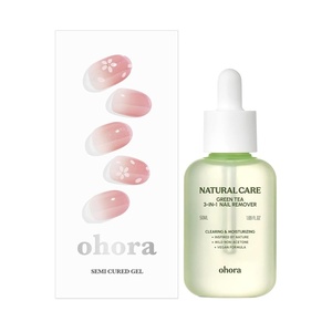 image:imageohora Semi Cured Gel Nail Remover Set N Blossom amp 3in1 Remover  Professional SalonQuality Nail Care