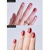 image:imageohora Bundle Set Christmas Bucket List Set Limited Edition  Works with Any Nail Lamps SalonQuality Long Lasting Easy to Apply amp Remove2025 Christmas Set N Santa Cane  N Red Chrome