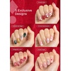image:imageohora Bundle Set Christmas Bucket List Set Limited Edition  Works with Any Nail Lamps SalonQuality Long Lasting Easy to Apply amp RemoveChristmas Bucket List Set