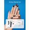 image:imageohora Semi Cured Gel Nail Strips N Smoky Mocha  Works with Any Lamps SalonQuality Long Lasting Easy to Apply amp Remove  Includes 2 Prep Pads Nail File amp Wooden StickN Onyx Starter Kit