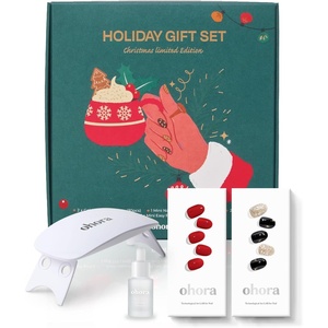 image:imageohora Bundle Set Christmas Bucket List Set Limited Edition  Works with Any Nail Lamps SalonQuality Long Lasting Easy to Apply amp Remove2025 Christmas Gift Set
