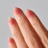 image:imageohora Gel Press On Nails  Pink Solid Art Short Square  Baby DaisyBlush French