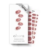image:imageohora Semi Cured Gel Nail Strips N Mini Allure  Works with Any Lamps SalonQuality Long Lasting Easy to Apply amp Remove  Includes 2 Prep Pads Nail File amp Wooden StickN Mini Allure