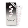 image:imageohora Semi Cured Gel Nail Strips N Mystic Chrome  Works with Any Lamps SalonQuality Long Lasting Easy to Apply amp Remove  Includes 2 Prep Pads Nail File amp Wooden StickN Peek a Boo