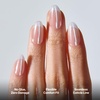 image:imageohora Gel Press On Nails  Beige French Medium Oval  Pure French