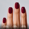 image:imageohora Gel Press On Nails  Burgundy Solid Short Square  Allure Burgundy