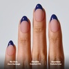 image:imageohora Gel Press On Nails  Pink Solid Art Short Square  Baby DaisyAbyss French