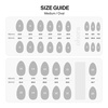 image:imageohora Gel Press On Nails  Pink Solid Art Short Square  Baby DaisyBlush Beige