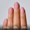 image:imageohora Gel Press On Nails  Pink Solid Art Short Square  Baby DaisyRosewood