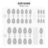 image:imageohora Gel Press On Nails  Pink Solid Art Short Square  Baby DaisySand Glow
