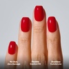image:imageohora Gel Press On Nails  Red Solid Short Square  Classic Red