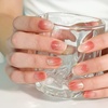 image:imageohora Semi Cured Gel Nail Strips N Mini Allure  Works with Any Lamps SalonQuality Long Lasting Easy to Apply amp Remove  Includes 2 Prep Pads Nail File amp Wooden StickN Tulip Wash