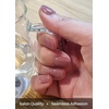image:imageohora Semi Cured Gel Nail Strips N Mini Allure  Works with Any Lamps SalonQuality Long Lasting Easy to Apply amp Remove  Includes 2 Prep Pads Nail File amp Wooden StickN Bare Plum