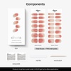 image:imageohora Semi Cured Gel Nail Strips N Mini Allure  Works with Any Lamps SalonQuality Long Lasting Easy to Apply amp Remove  Includes 2 Prep Pads Nail File amp Wooden StickN Tulip Wash