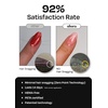 image:imageohora Semi Cured Gel Nail Strips N Mystic Chrome  Works with Any Lamps SalonQuality Long Lasting Easy to Apply amp Remove  Includes 2 Prep Pads Nail File amp Wooden StickN Flower Champagne