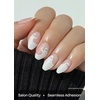 image:imageohora Semi Cured Gel Nail Strips N Mystic Chrome  Works with Any Lamps SalonQuality Long Lasting Easy to Apply amp Remove  Includes 2 Prep Pads Nail File amp Wooden StickN Peek a Boo