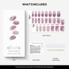 image:imageohora Semi Cured Gel Pedi Strips  Red Art Dot  N Berry PolkaN Ajisai Bloom