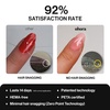 image:imageohora Semi Cured Gel Pedi Strips  Red Art Dot  N Berry PolkaN Berry Polka