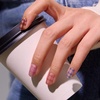 image:imageohora Semi Cured Gel Pedi Strips  Red Art Dot  N Berry PolkaN Cozy Plaid