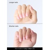 image:imageohora Semi Cured Gel Pedi Strips  Red Art Dot  N Berry PolkaN Romantic French
