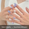 image:imageohora Semi Cured Gel Pedi Strips  Red Art Dot  N Berry PolkaN Shizuku Blue