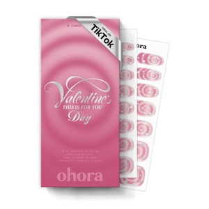 image:imageohora Semi Cured Gel Pedi Strips  Red Art Dot  N Berry PolkaN Candy Swirl