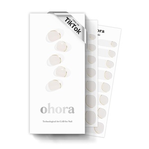 image:imageohora Semi Cured Gel Pedi Strips  Red Art Dot  N Berry PolkaN Sylph